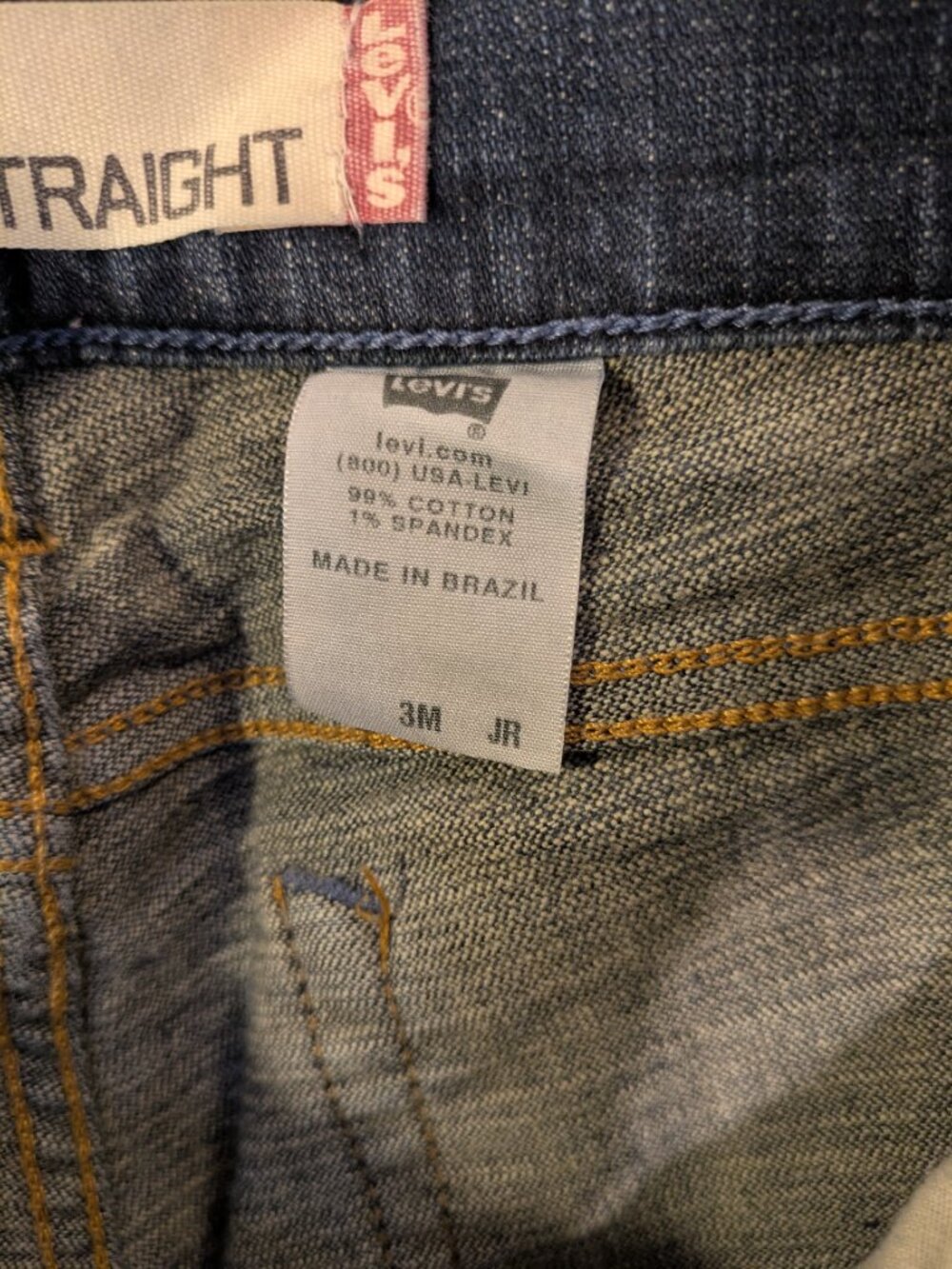 Levi's Slouch Straight Jeans - Picture 4 of 5